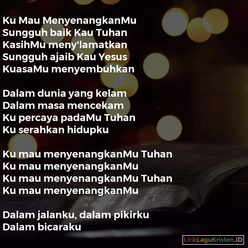 Ku Mau MenyenangkanMu