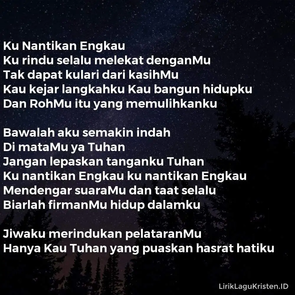 Ku Nantikan Engkau