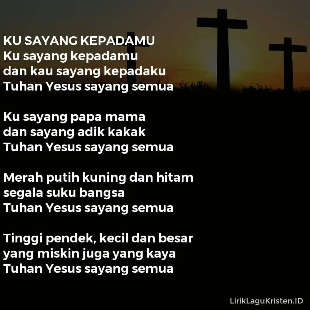 KU SAYANG KEPADAMU
