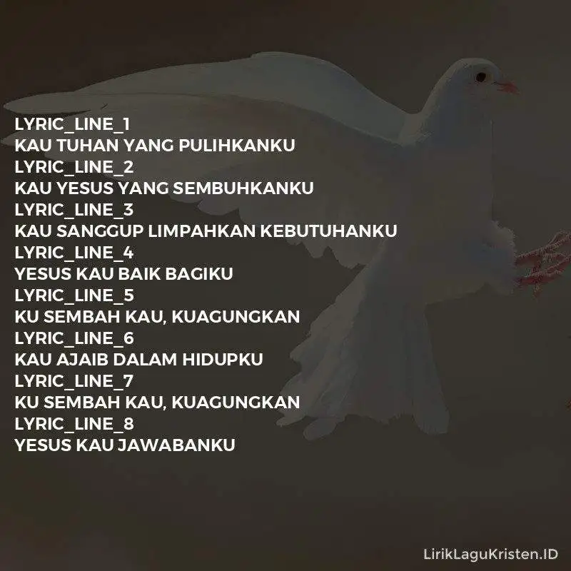 Ku Sembah Kau (Kuagungkan)