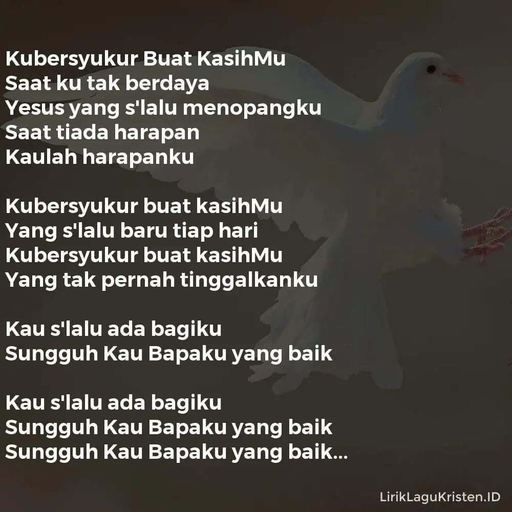 Kubersyukur Buat KasihMu