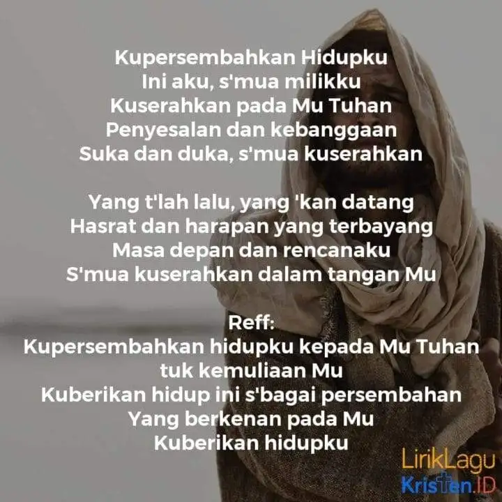 Kupersembahkan Hidupku
