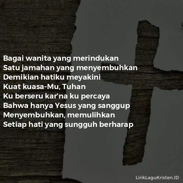 Lagu Harapan Yang Menyembuhkan