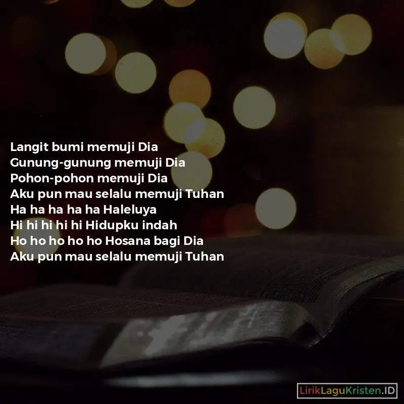 Langit Bumi Memuji Dia