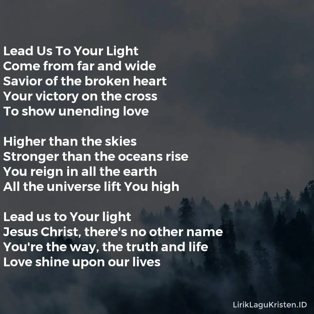 Lead Us To Your Light