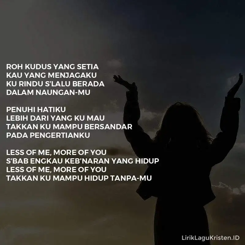 Less Of Me, More Of You