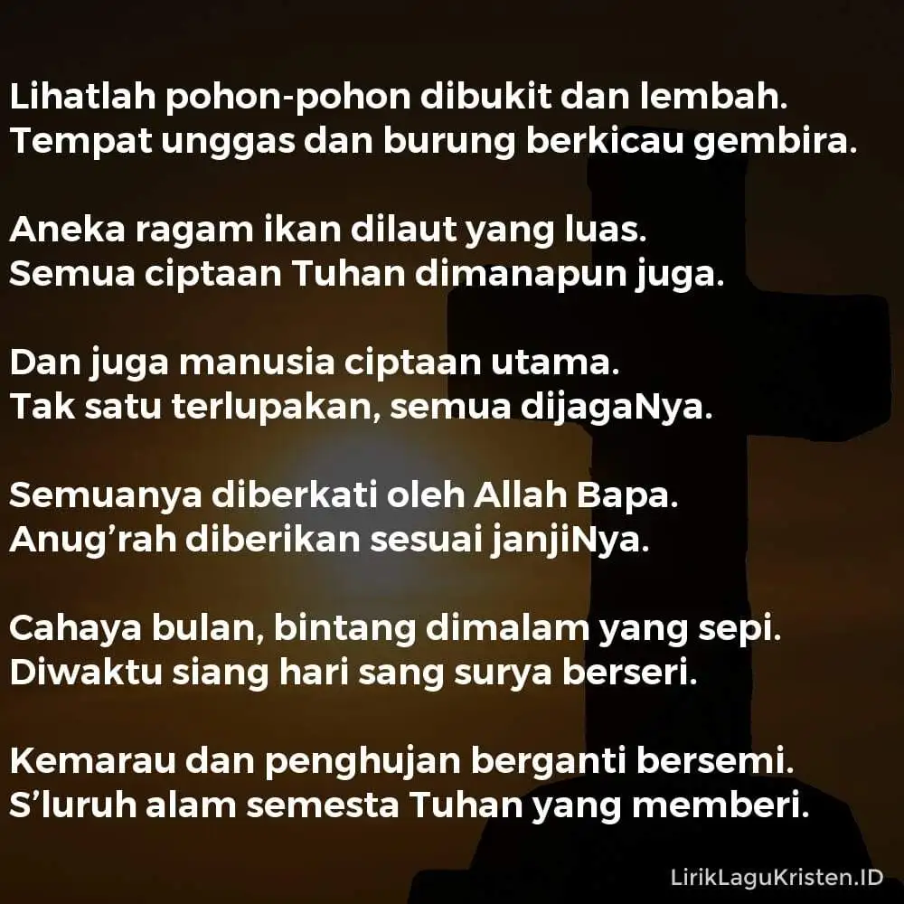 Lihatlah Pohon-Pohon