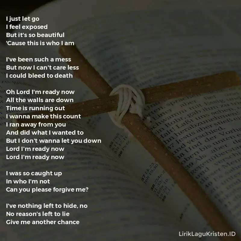 Lord I’m Ready Now