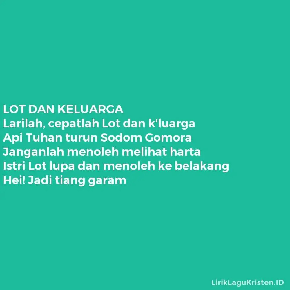 LOT DAN KELUARGA