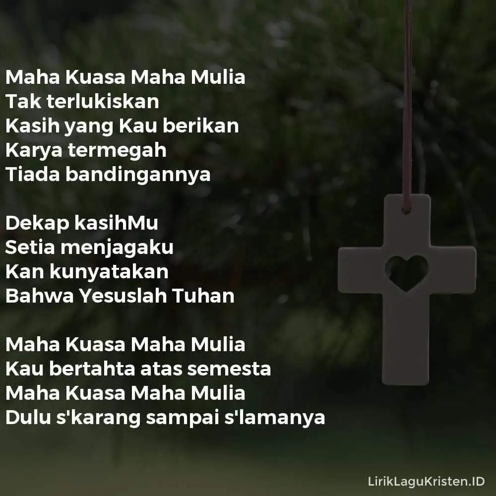 Maha Kuasa Maha Mulia