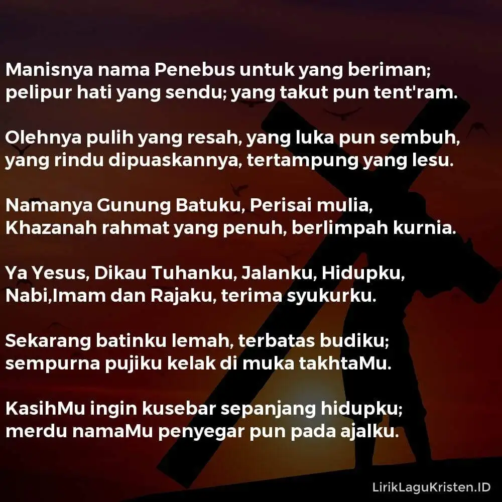 Manisnya Nama Penebus