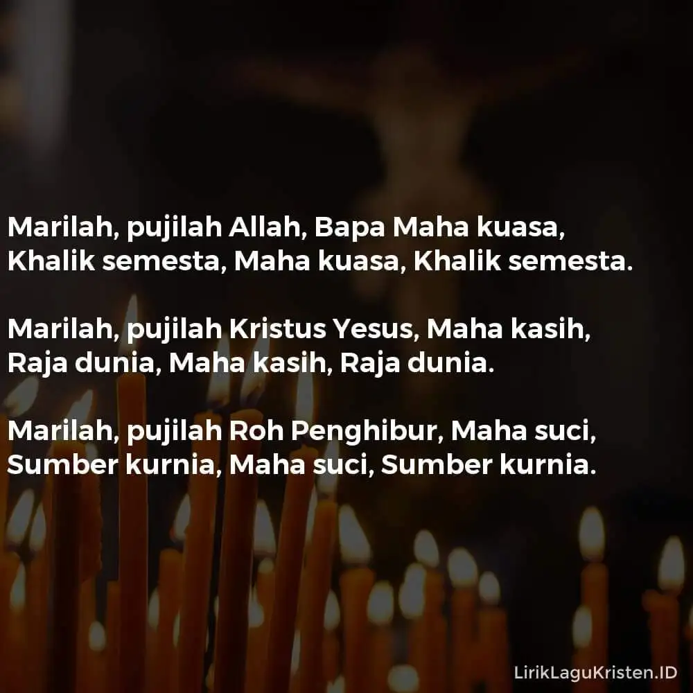 Marilah, Pujilah Allah
