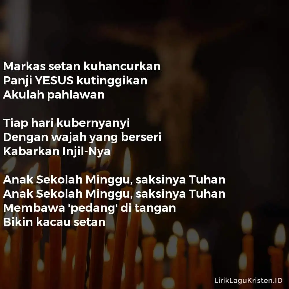 MARKAS SETAN KUHANCURKAN