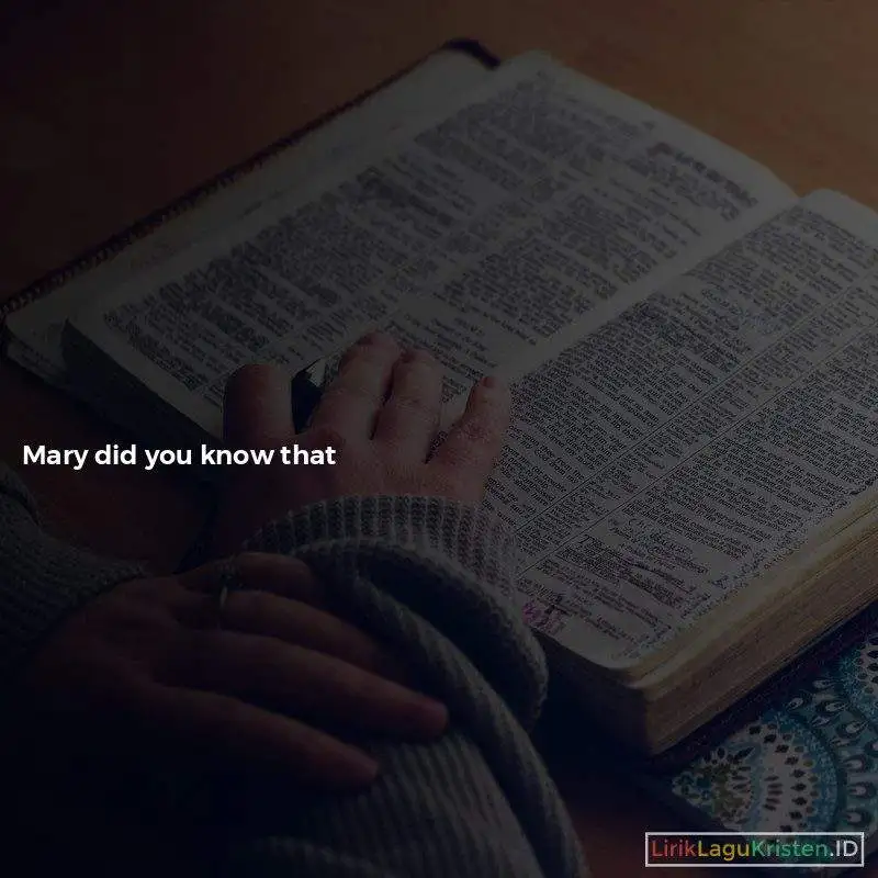 Mary Did You Know