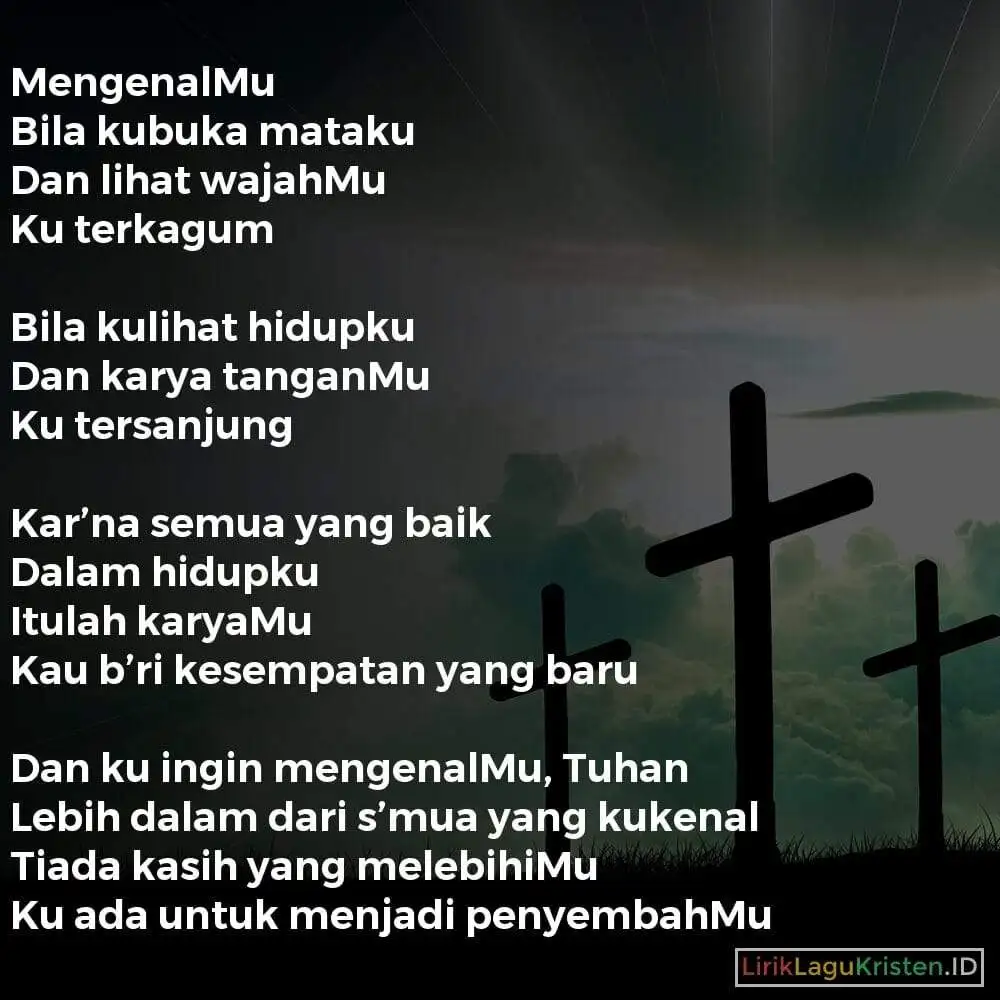 MengenalMu (Bila Kubuka Mataku)