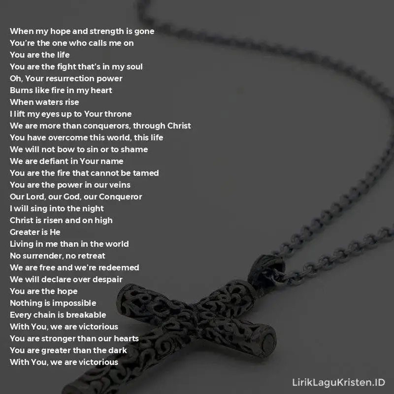 More Than Conquerors