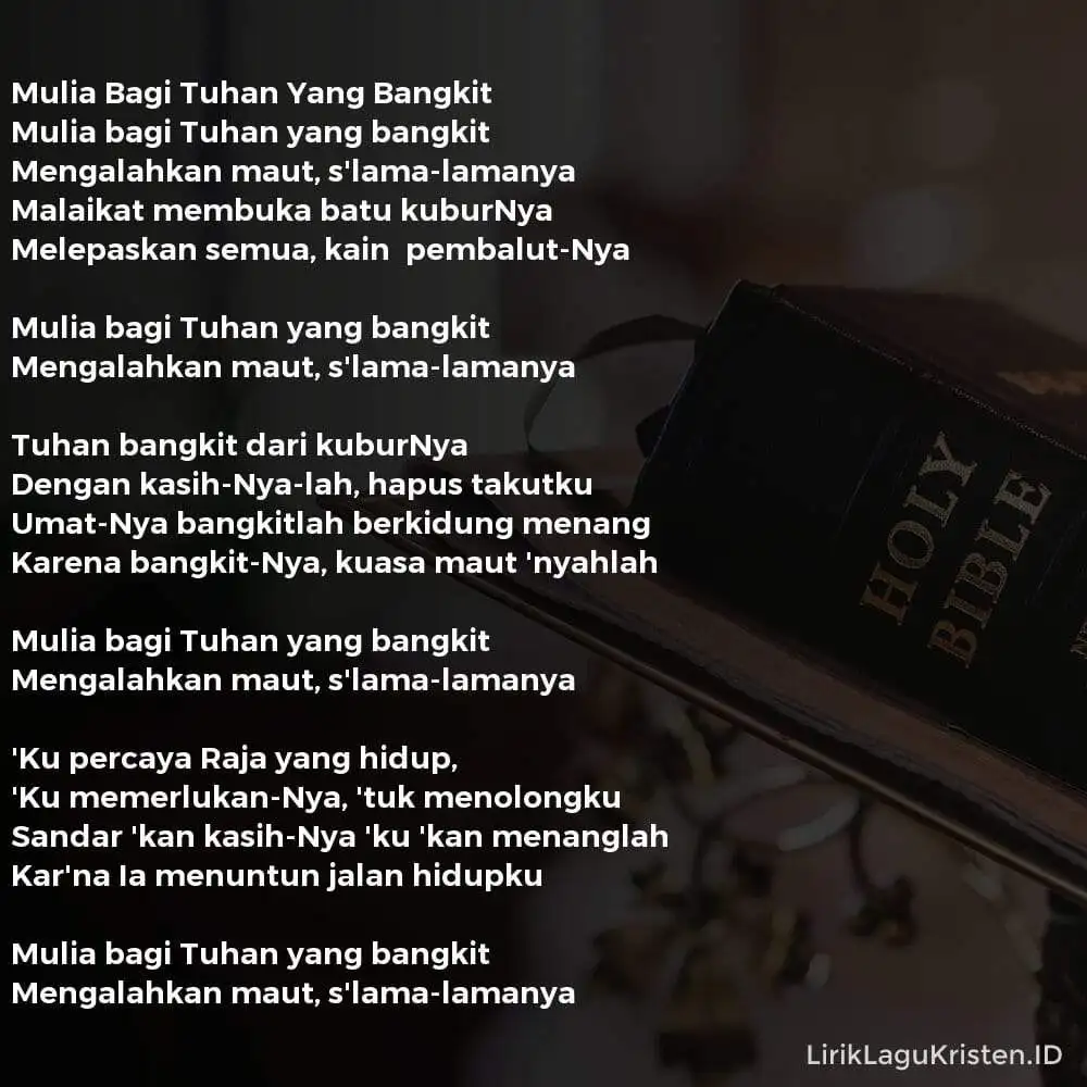 Mulia Bagi Tuhan Yang Bangkit