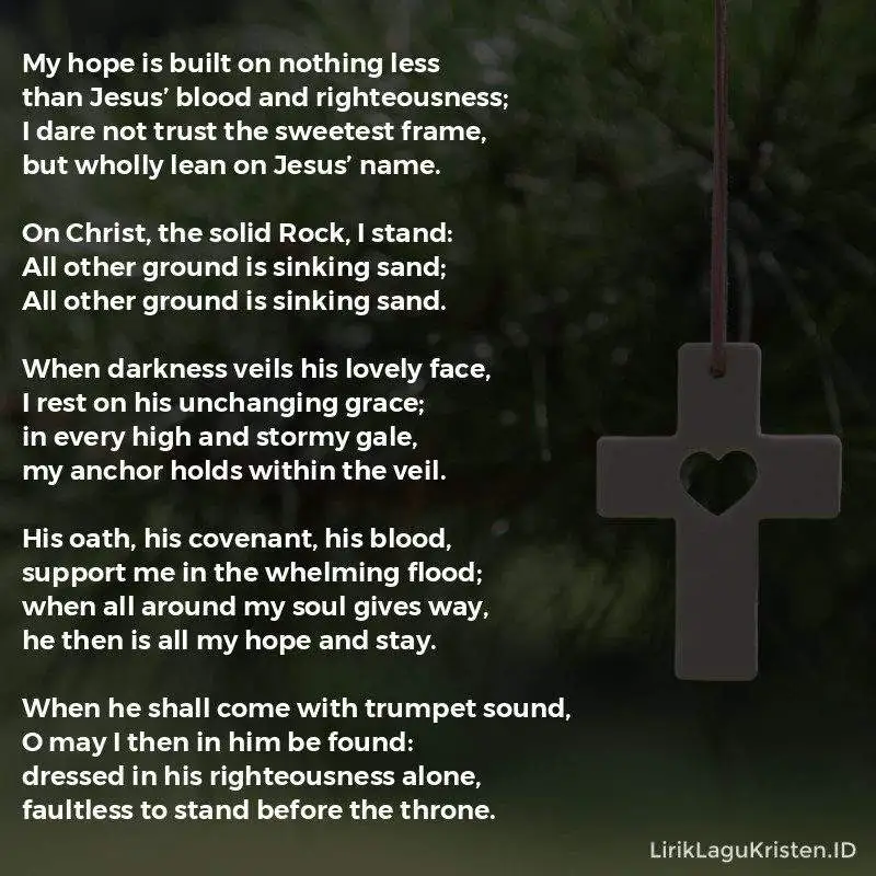 My Hope Is Built On Nothing Less