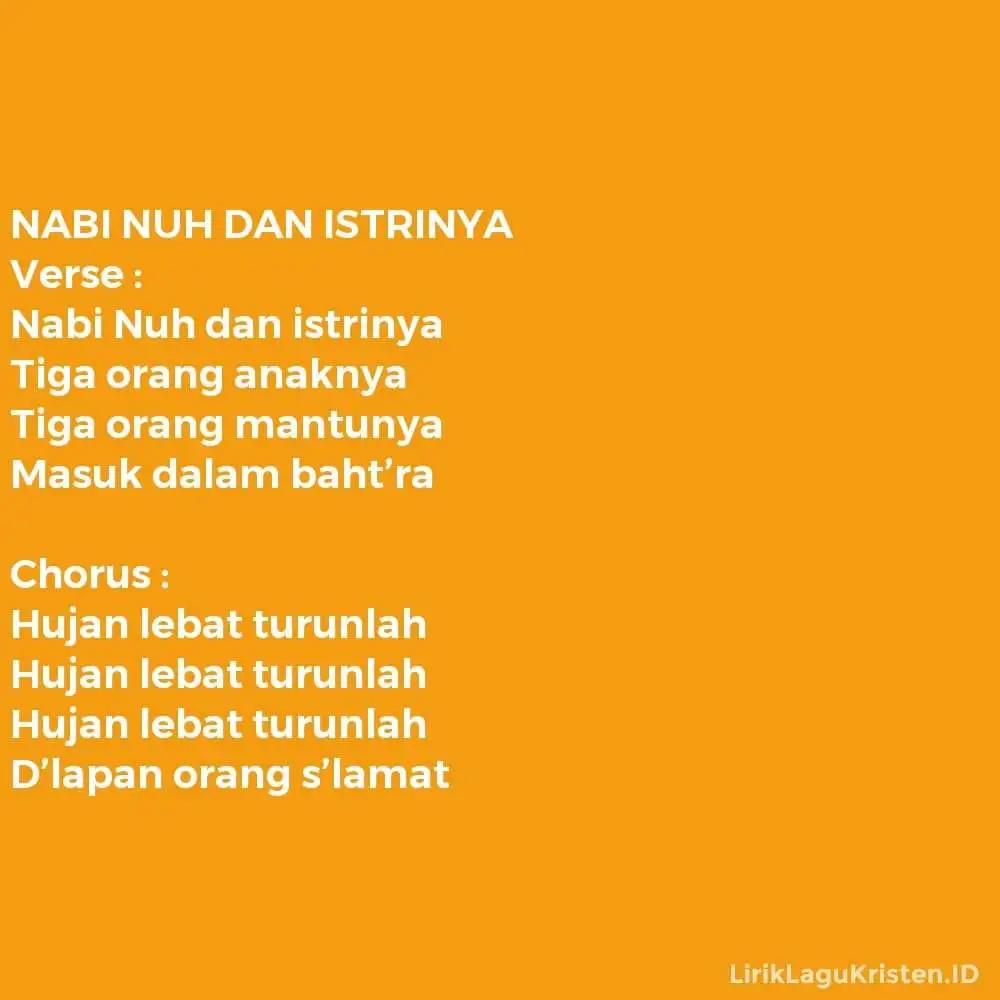 NABI NUH DAN ISTRINYA