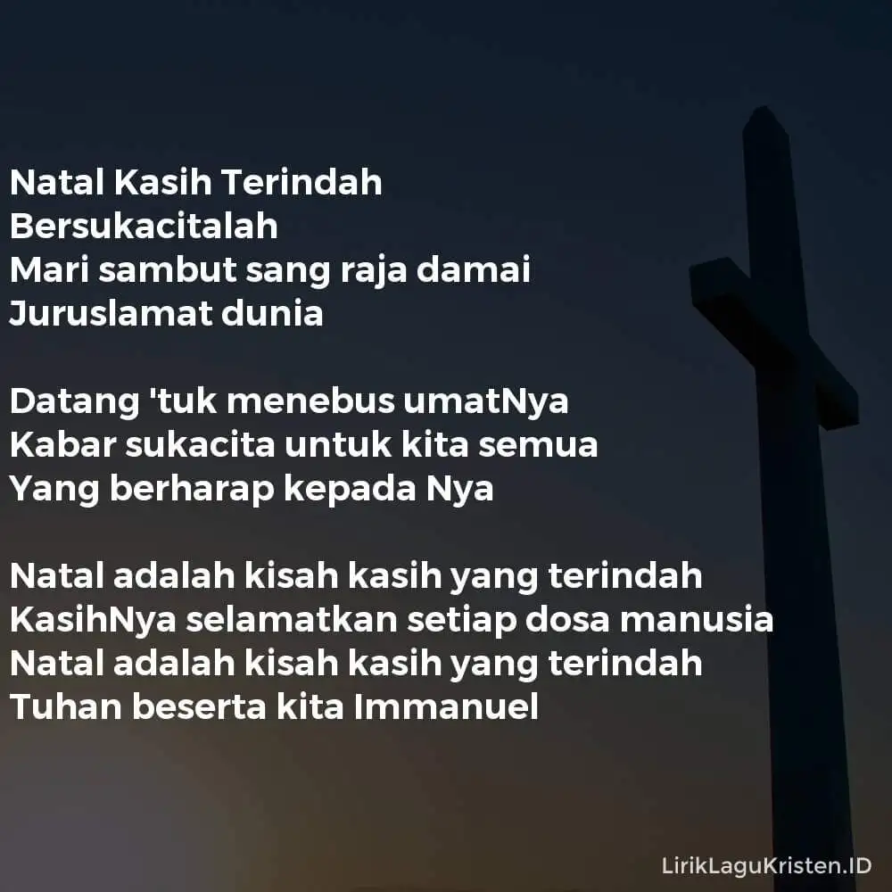 Natal Kasih Terindah