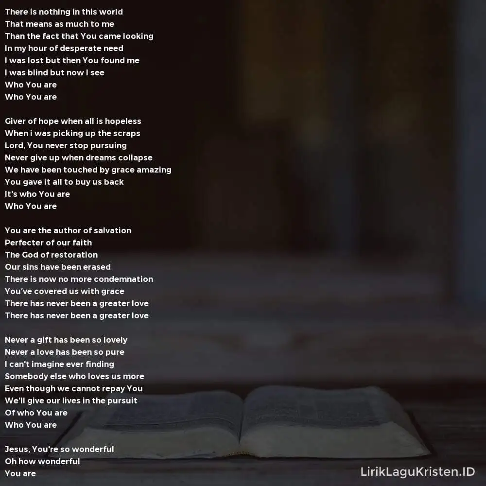 Never Been A Greater Love