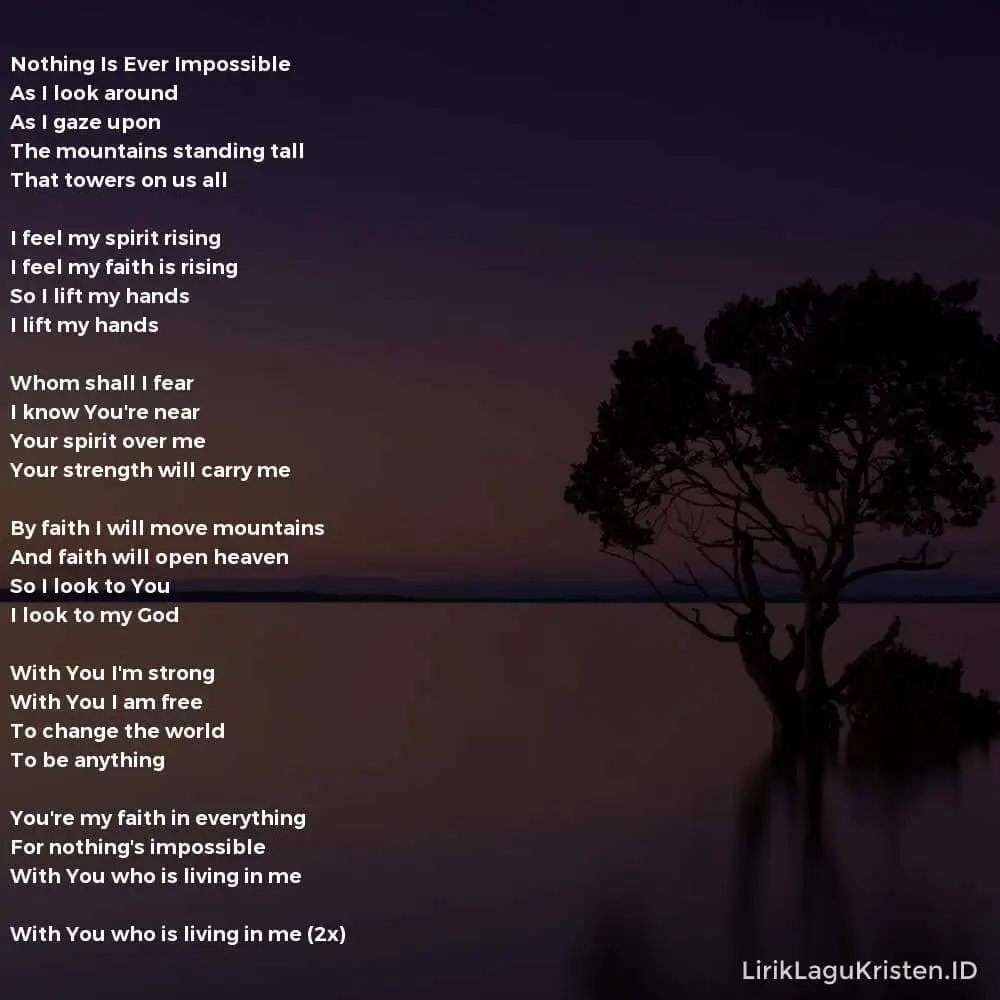 Nothing Is Ever Impossible