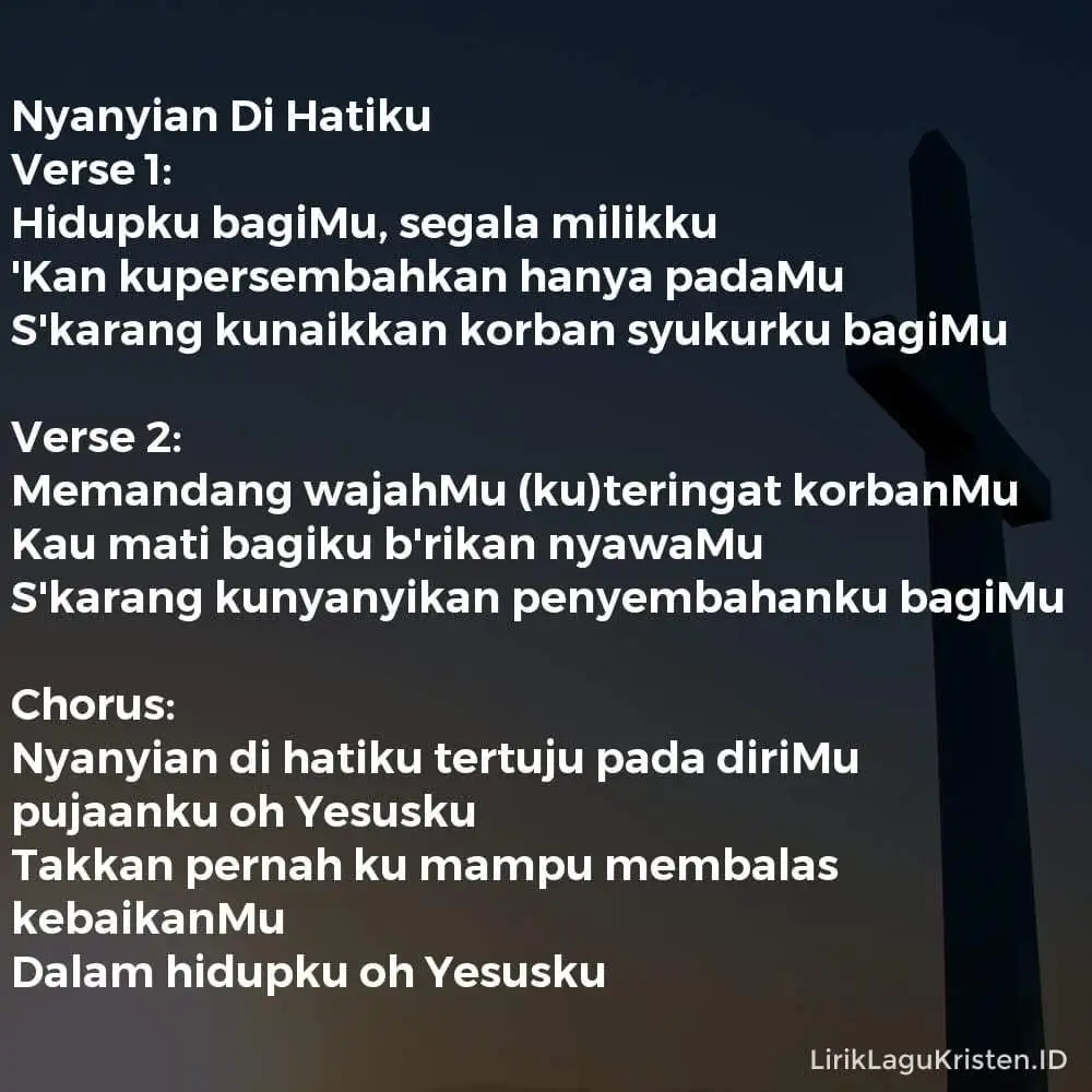 Nyanyian Di Hatiku