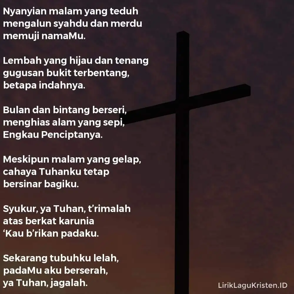 Nyanyian Malam Yang Teduh