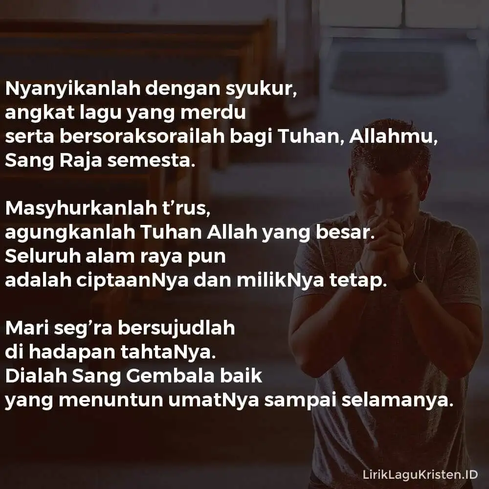 Nyanyikanlah Dengan Syukur