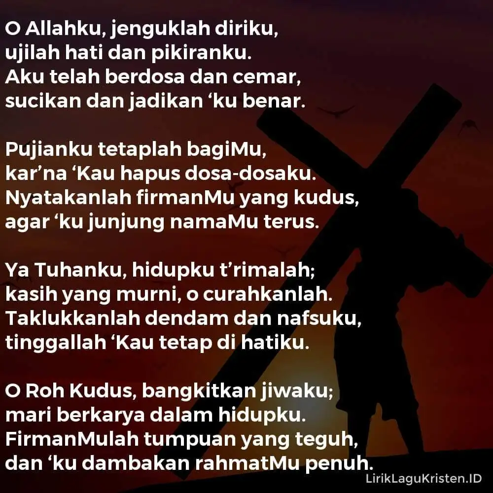 O Allahku, Jenguklah Diriku