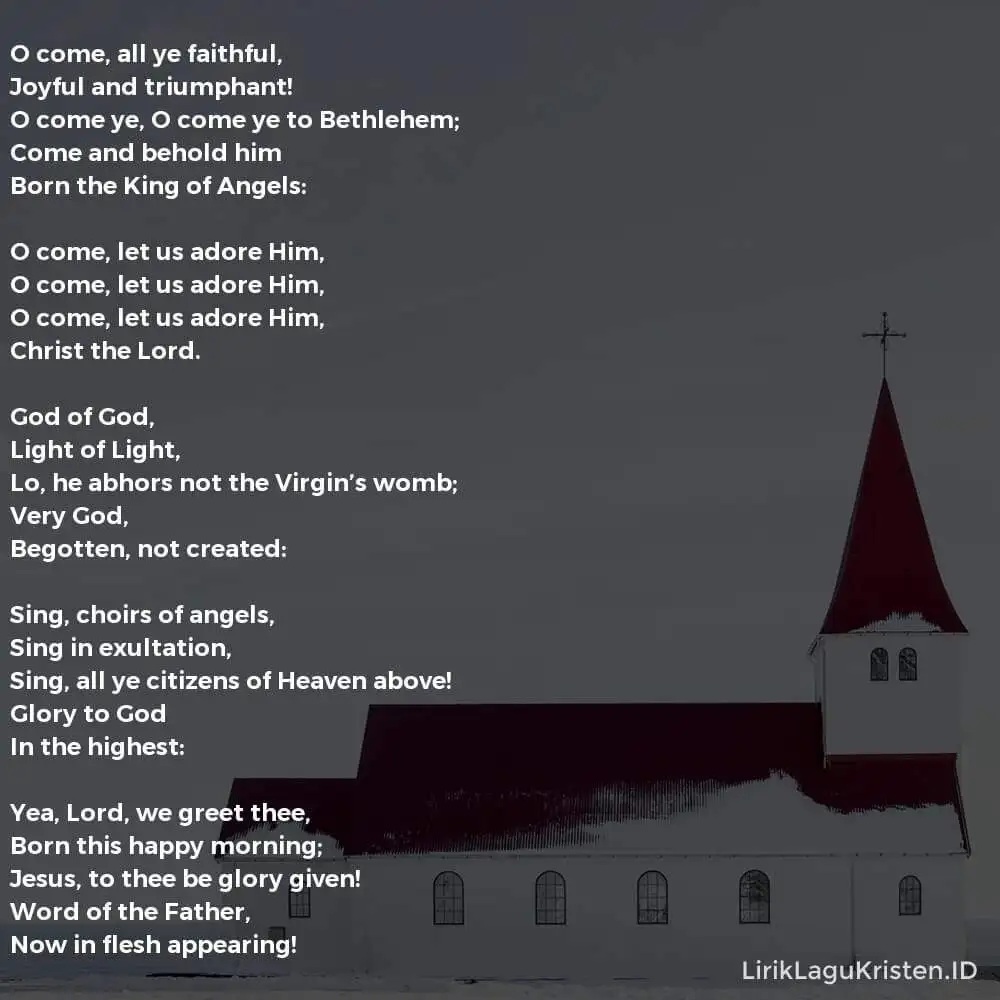 O COME ALL YE FAITHFUL