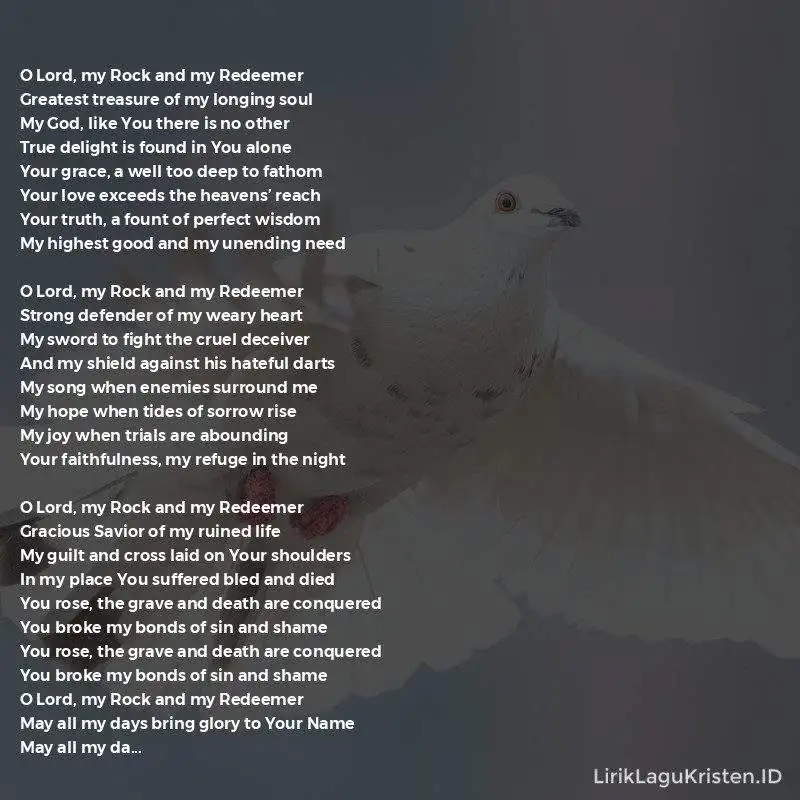 O Lord, My Rock and My Redeemer