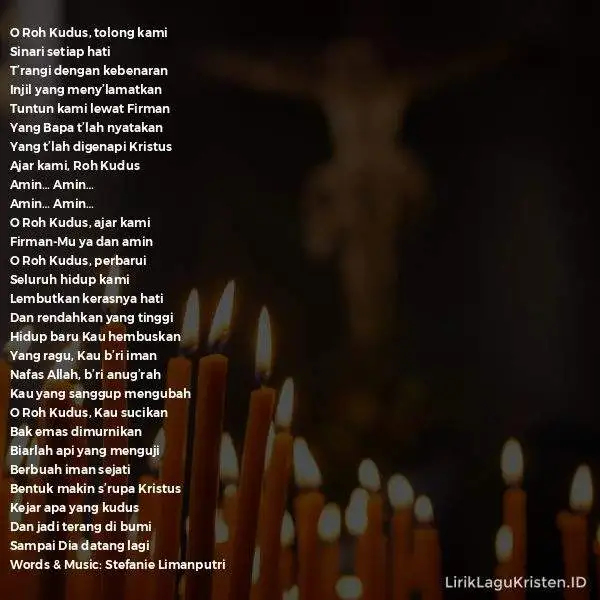 O Roh Kudus Ajar Kami