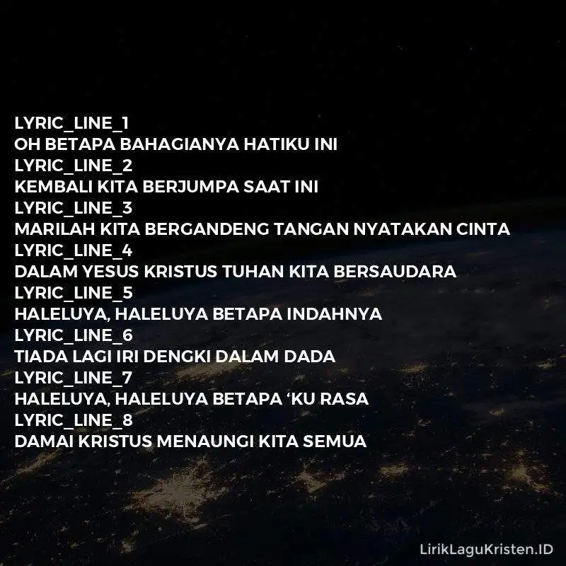 Oh Betapa Bahagianya