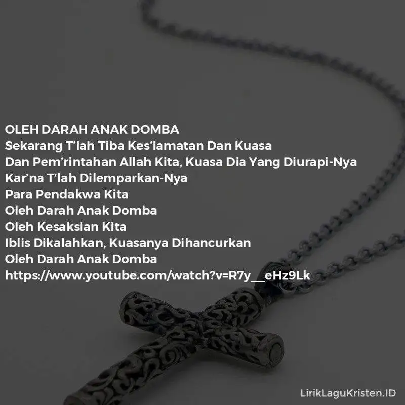 Oleh Darah Anak Domba