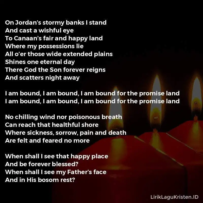 On Jordan’s Stormy Banks