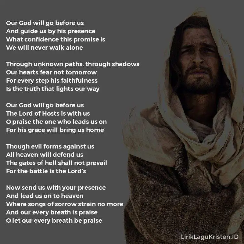 Our God Will Go Before Us