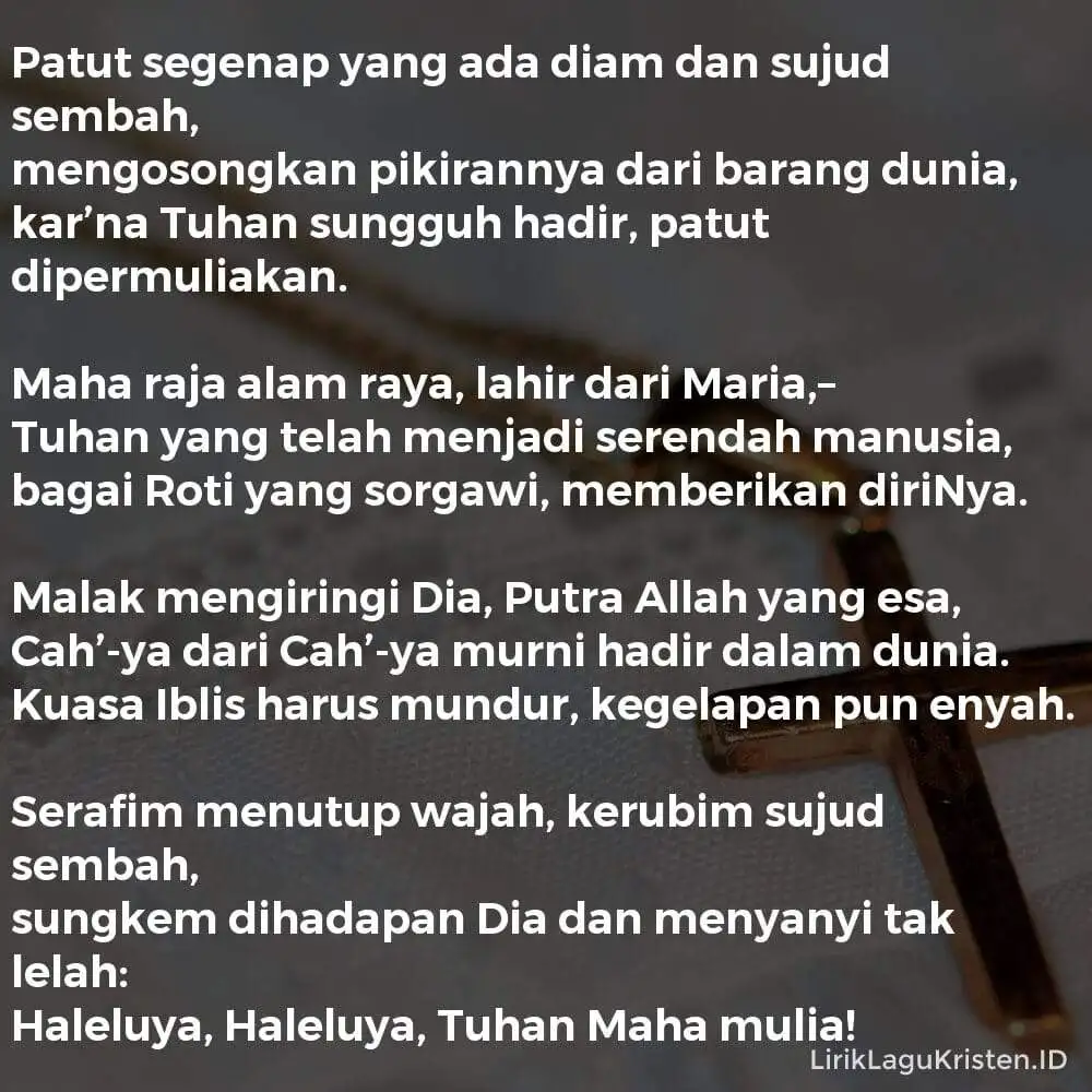 Patut Segenap Yang Ada