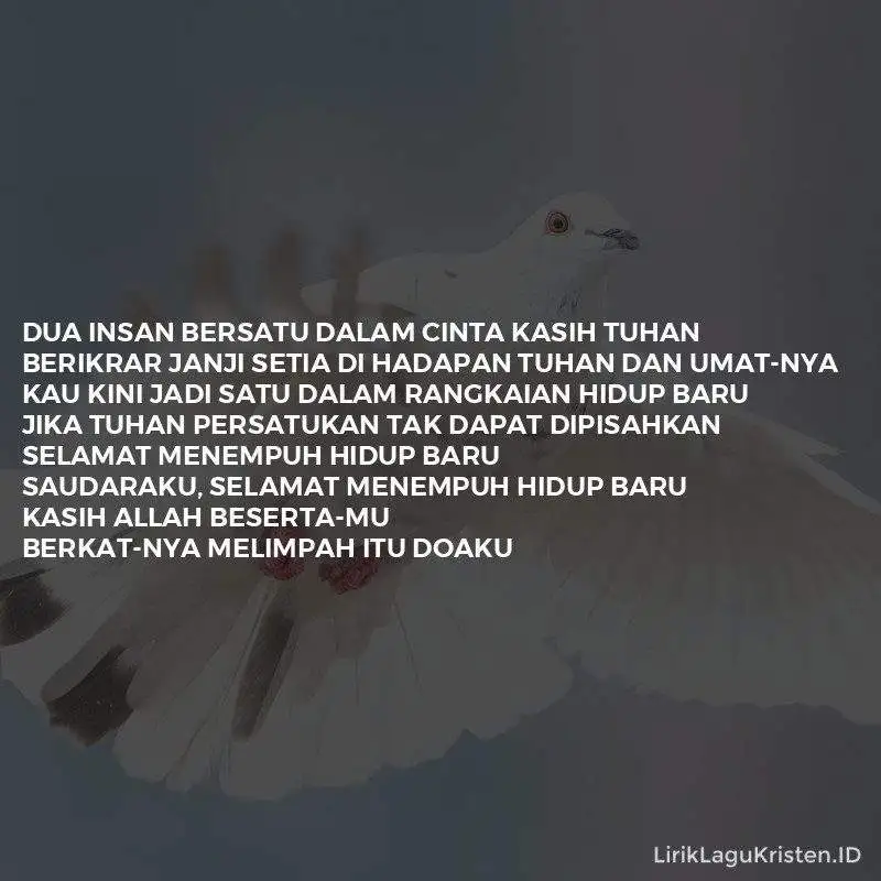 Pernikahan – Selamat Menempuh Hidup Baru