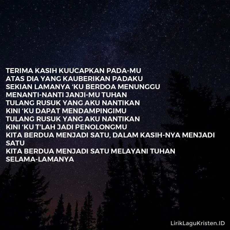 Pernikahan – Tulang Rusuk