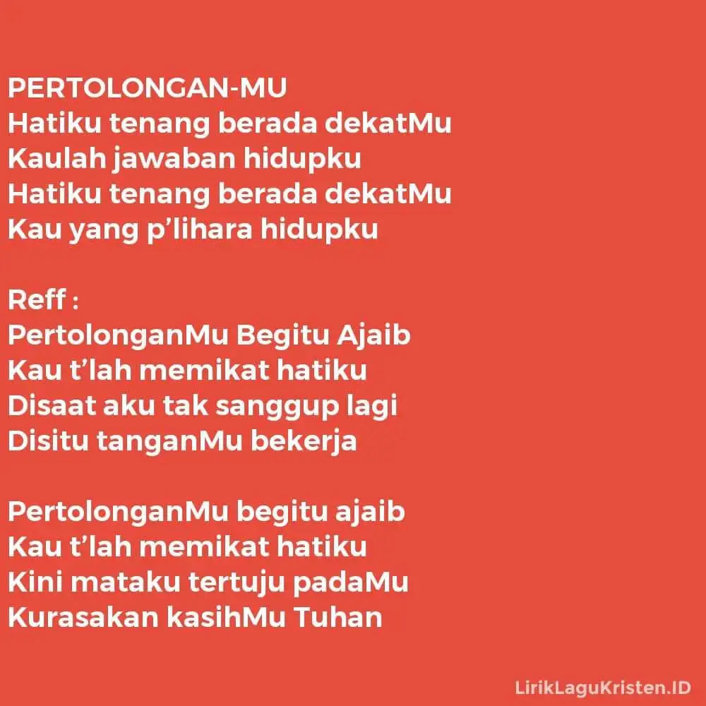 PERTOLONGAN-MU