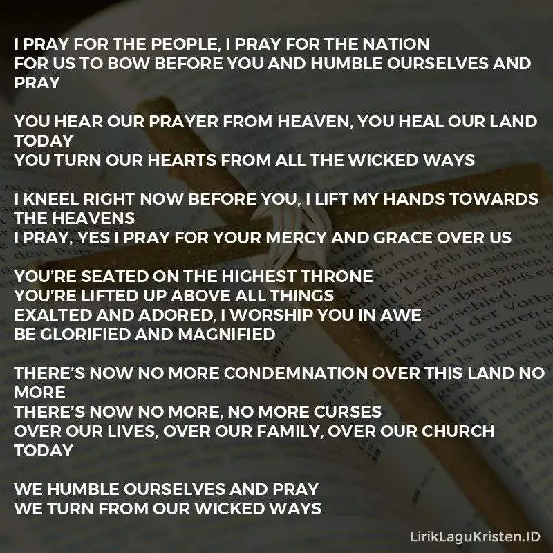 Pray For The Nation