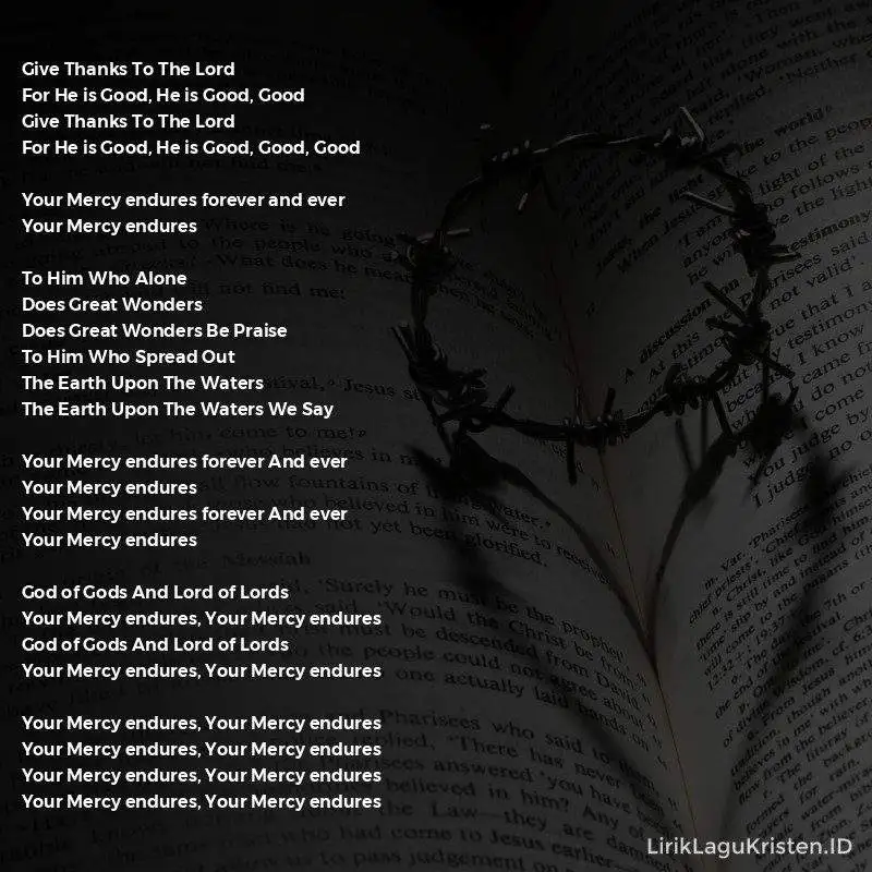 Psalm 136 (Your Mercy Endures)