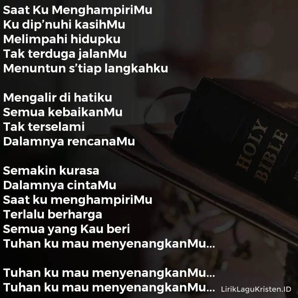 Saat Ku MenghampiriMu