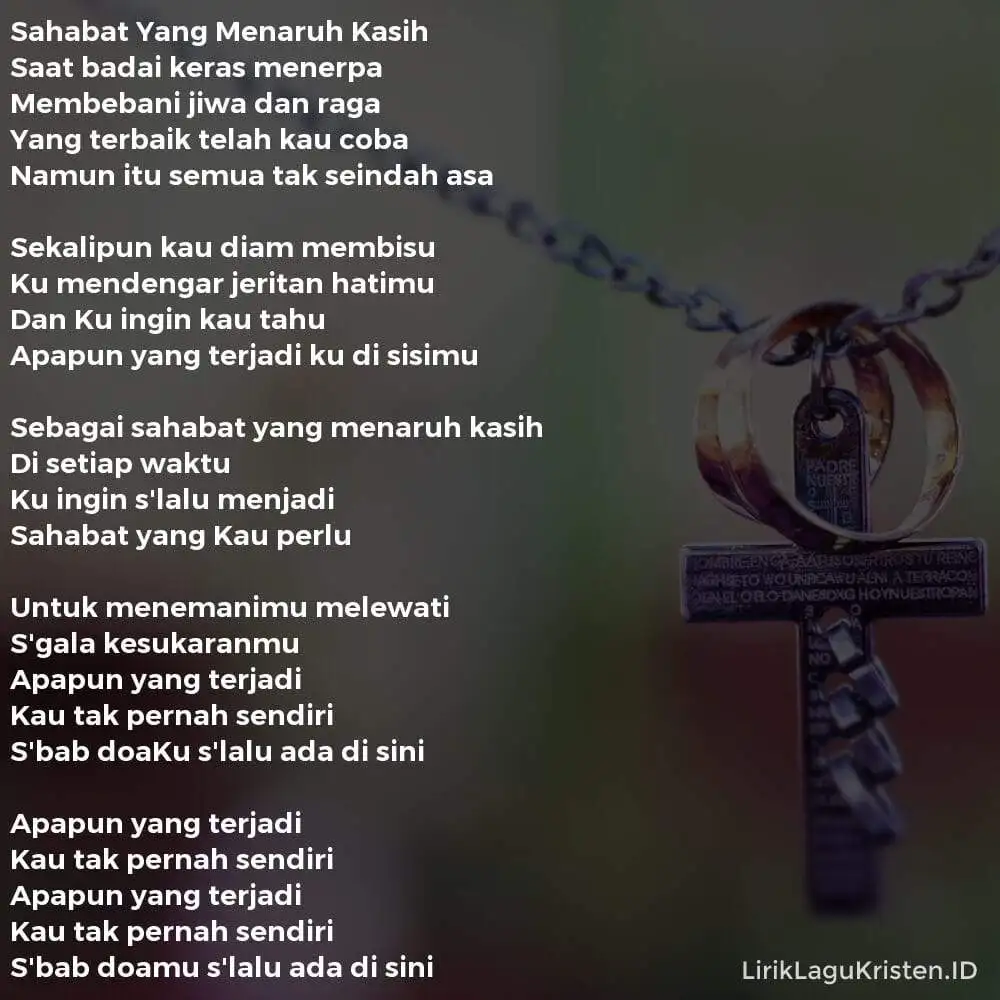 Sahabat Yang Menaruh Kasih