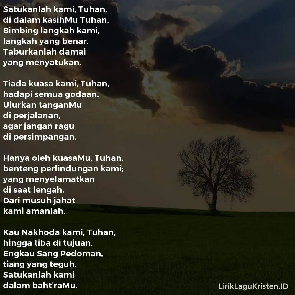 Satukanlah Kami, Tuhan