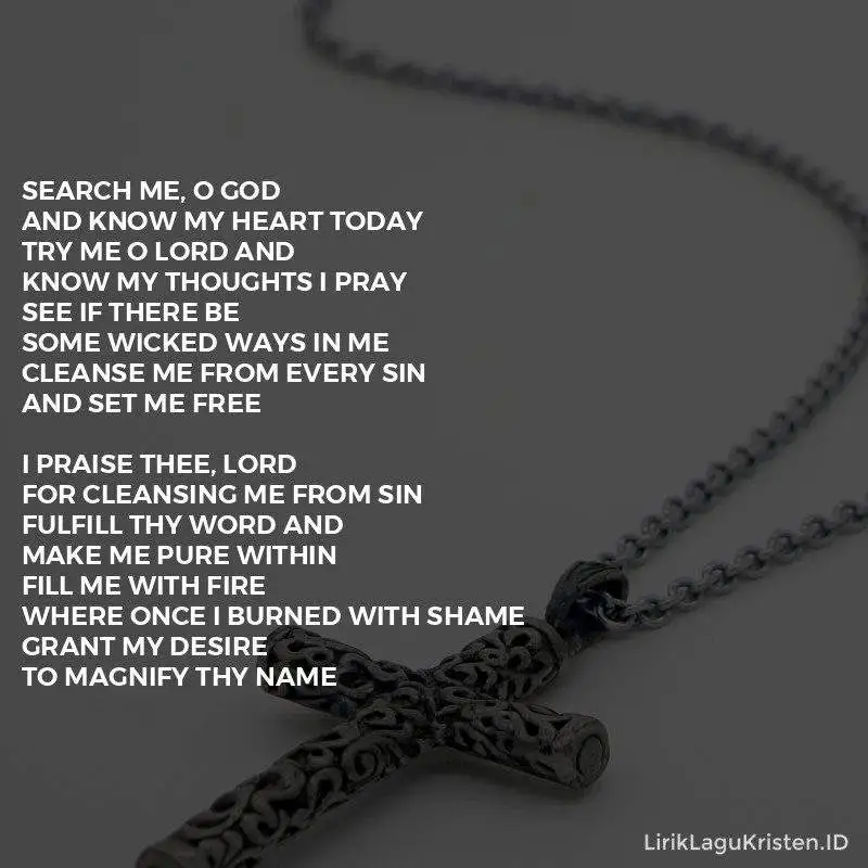 Search Me O God
