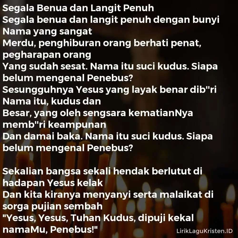 Segala Benua dan Langit Penuh