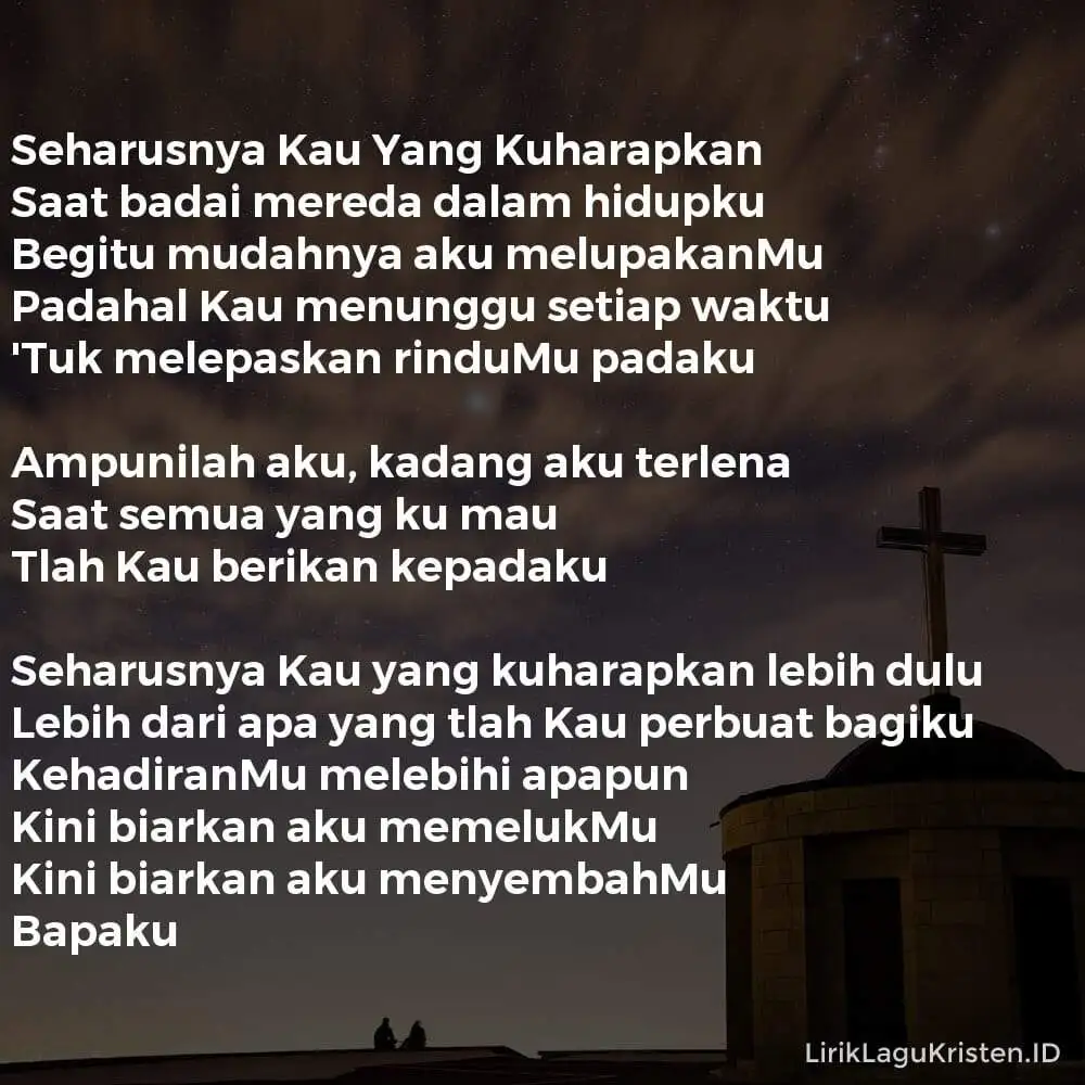 Seharusnya Kau Yang Kuharapkan