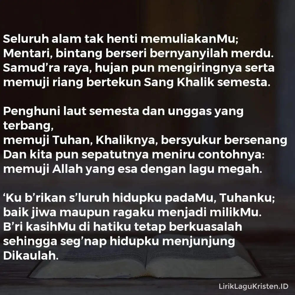 Seluruh Alam Tak Henti